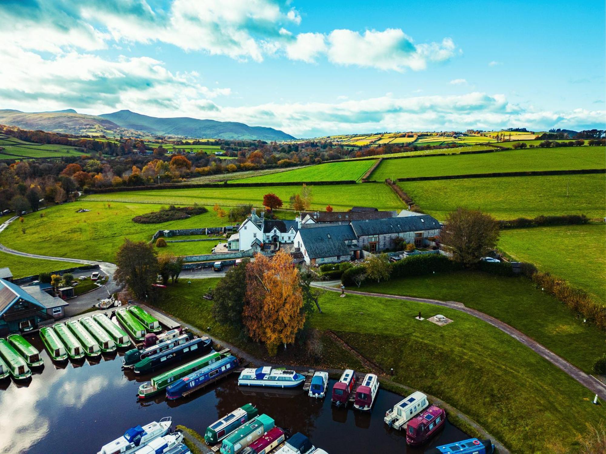 Ty Newydd B&B Brecon Exterior foto
