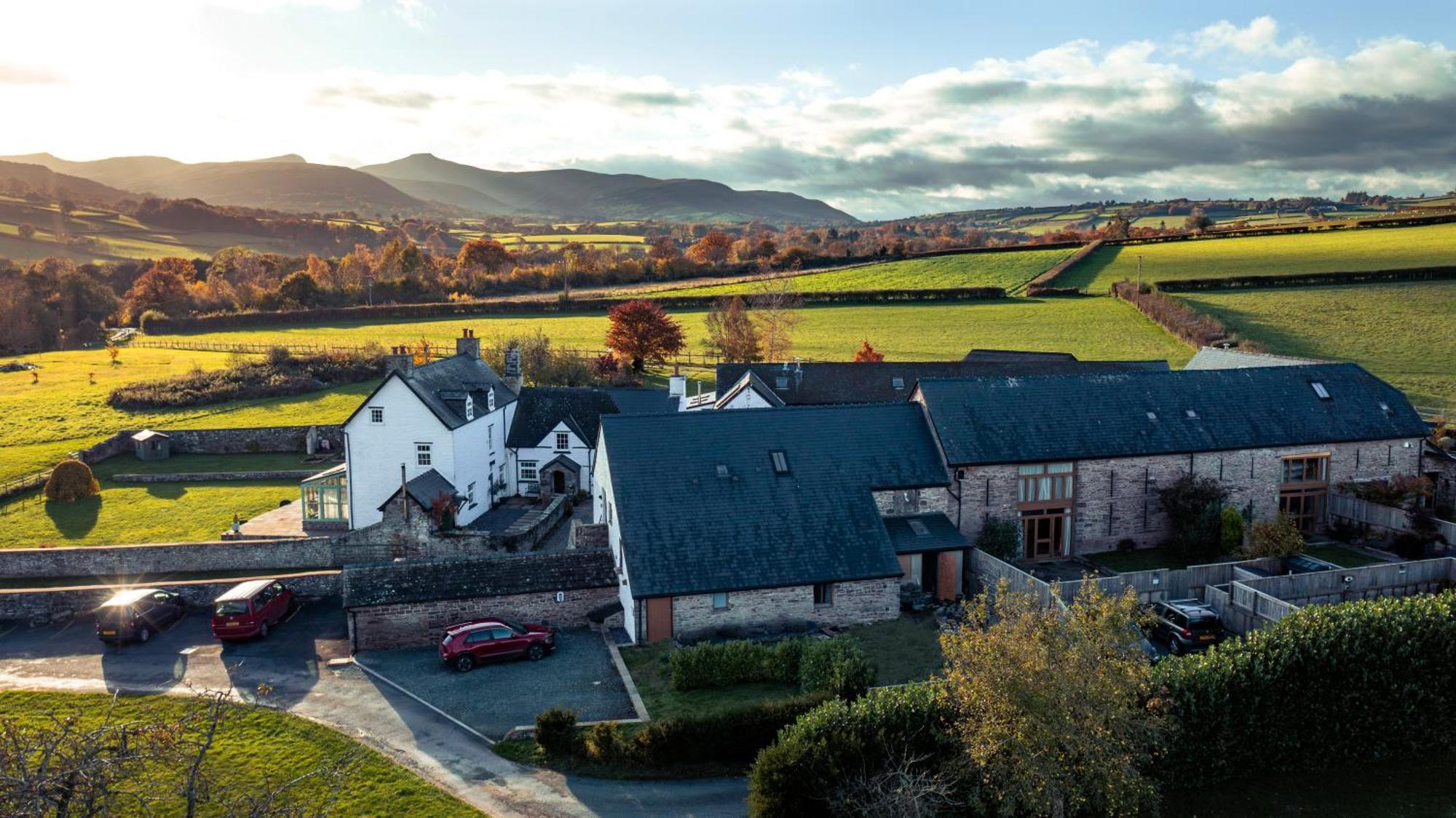 Ty Newydd B&B Brecon Exterior foto